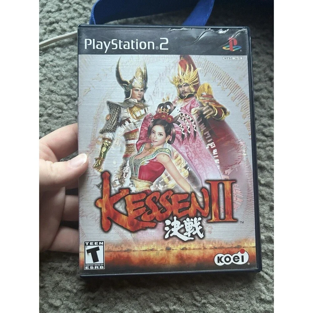 Kessen II (Sony PlayStation 2, 2001) PS2 Game Black Label GUC